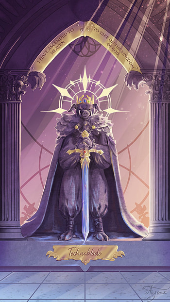 RIP Technoblade, art, symmetry HD phone wallpaper