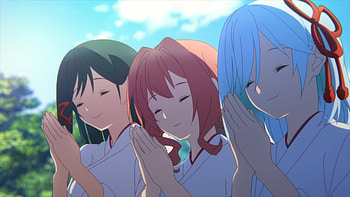 Yae, Yuna, and Asahi, Anime, Tying the Knot with an Amagami Sister, Asahi Amagami, Yuna Amagami, Yae Amagami HD wallpaper