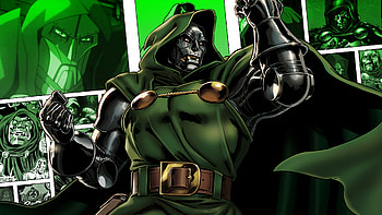 Dr. Doom , Posted by Samantha Cunningham, Digital art, Marvel villain HD wallpaper