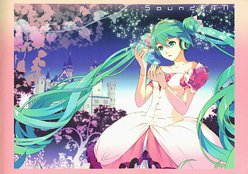 Hatsune Miku(princess), cute, volcaloids, hatsune miku, dress HD wallpaper
