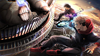 Megumi Fushiguro Yuji Itadori Jujutsu Kaisen HD wallpaper
