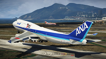 All Nippon Airways, Boeing 747 400 HD wallpaper