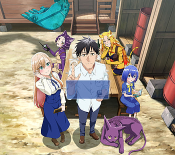 Anime, The Daily Life of a Middle-Aged Online Shopper in Another World HD wallpaper