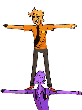 Jack & Dave, Purple Guy, Dsaf, Orange Man, Grape Man HD phone wallpaper