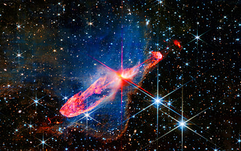 Stars, space, Digital Art, nebula HD wallpaper