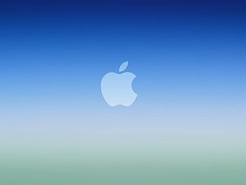 blue-ios-gradient-apple-logo HD wallpaper