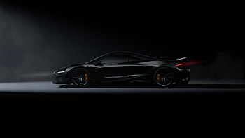 Black Mclaren 765lt, mclaren-765lt, mclaren, cars, 2025-cars HD wallpaper