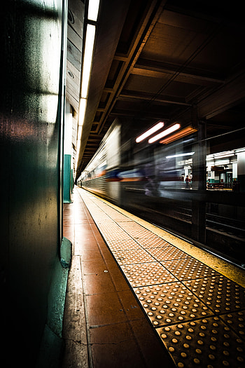 Miscellanea, Miscellaneous, Traffic, Movement, Distortion, Tunnel, Train, Metro, Subway HD phone wallpaper