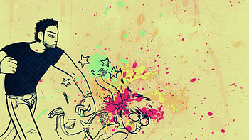 Scott Pilgrim 5 Read scott pilgrim HD wallpaper