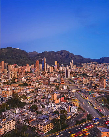 Bogota Colombia, sky, mountain HD phone wallpaper