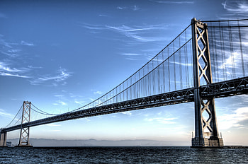 San Francisco sky nature, Wave bridge, , Golden Gate wonder HD wallpaper