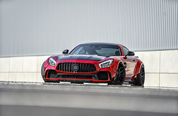 Prior design, Mercedes-Benz AMG GT S, sports car, 2018 HD wallpaper