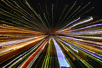 Abstract, Shine, Light, Blur, Smooth, Long Exposure, Immersion HD wallpaper