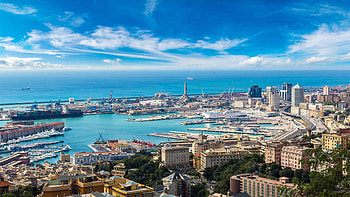 Genova Italy, Eurowings HD wallpaper