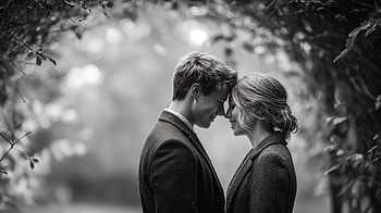 Engagement Bliss: Fiancés in Timeless Love, Engagement, fiance, couple, romance, love HD wallpaper