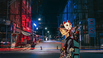 Tanjiro, Tanjiro Kamado, Anime, Demon Slayer: Kimetsu no Yaiba HD wallpaper