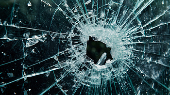 Shattered Glass, broken glass HD wallpaper