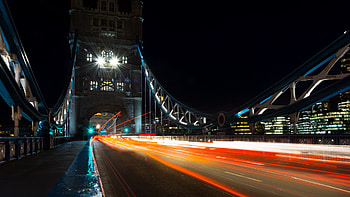 London city lights HD wallpaper