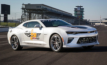 2017 Chevrolet Camaro SS Indy 500 Pace Car, White, Race, GM, Bowtie, Track HD wallpaper