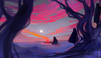 The Wind The Skies And Fire , artist, artwork, digital-art, deviantart HD wallpaper