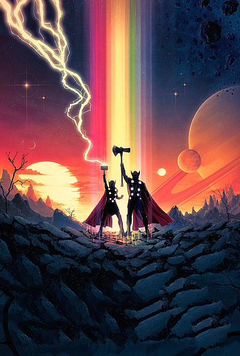 Thor Love and Thunder, atmosphere, sky HD phone wallpaper