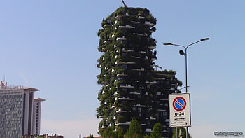 Virtual Forest Building, Milan, Italy, Building, Forest, Virtual, Skyscraper, Milan, Italy HD wallpaper