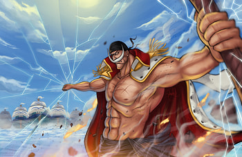 Whitebeard, pirate boss, Edward Newgate HD wallpaper