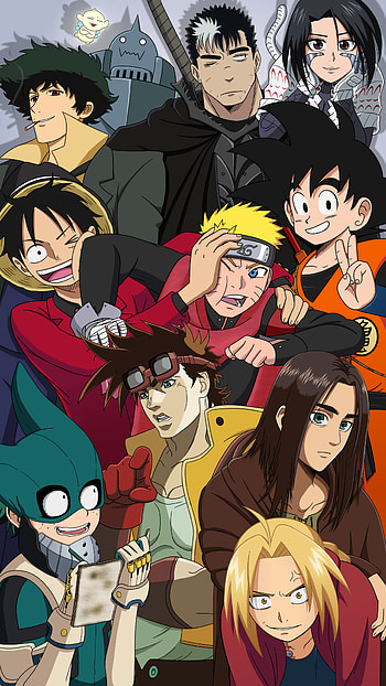 Cross over mobile , Anime board, Fullmetal Alchemist crossover HD phone wallpaper