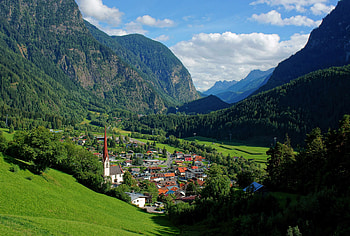Otztal Valley, Austria HD wallpaper