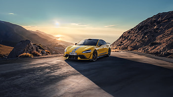 Yellow Xiaomi Su7 Ultra , xiaomi-su7-ultra, cars, 2024-cars, xiaomi, electric-cars HD wallpaper
