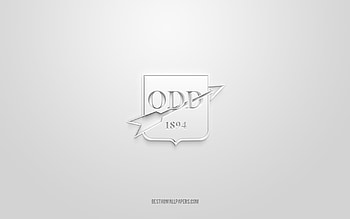 Odds BK, creative 3D logo, white background, Eliteserien, 3d emblem, Norwegian football club, Norway, 3d art, football, Odds BK 3d logo HD wallpaper