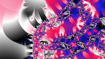 Trippy Psychedelic Fractal, trippy, psychedelic, aesthetic, Abstract, fractal HD wallpaper