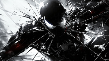 Dark Anime Spider-Man, Comic, spider man, dark anime, Dark Superhero HD wallpaper