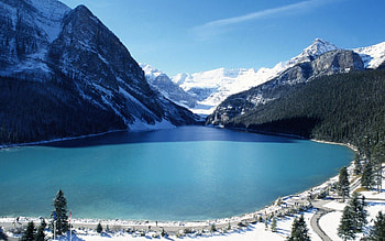 Nature, Mountains, Lake, Height, Freshness, Blue Water, Purity HD wallpaper