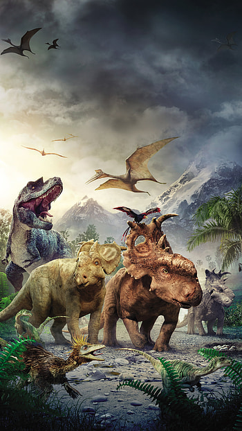 Walking with the Dinosaurs, Dinosaurs HD phone wallpaper