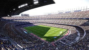 Camp Nou Stadium, Xbox games, New releases, Xbox gaming HD wallpaper