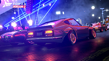 Forza Horizon Ford Mustang Colorful Lights , forza-horizon-3, forza, 2018-games, games, ford-mustang HD wallpaper