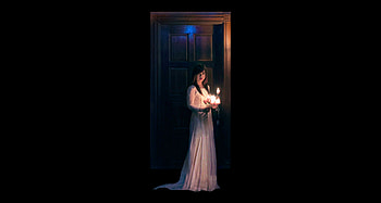 behind the door, gothic, eerie, door, dark HD wallpaper
