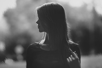 Shadow, model, woman, portrait HD wallpaper