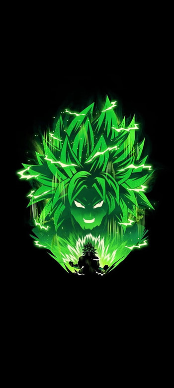 Broly, anime, arte HD phone wallpaper