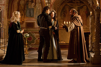 Romeo + Juliet, Retro aesthetic, Timeless love story, Star-crossed lovers HD wallpaper