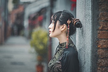 asian, woman HD wallpaper