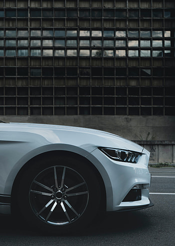 Cars, Wheel, Headlight, Ford Mustang HD phone wallpaper