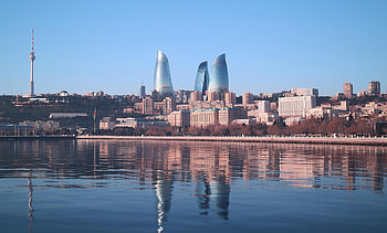 Panoramic views of Baku, , Mesmerizing landscapes, Captivating visuals HD wallpaper
