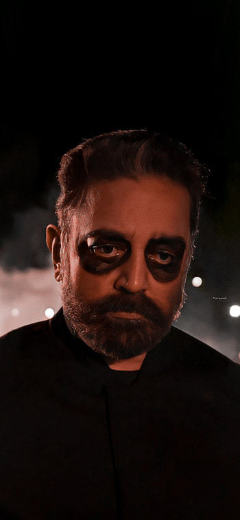 Kamal Haasan, nose, vikram HD phone wallpaper