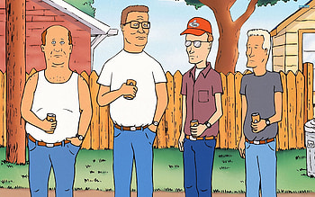 King of the Hill, Top backgrounds, Animation series, Animated HD wallpaper