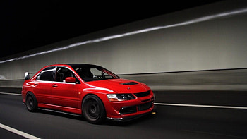 Mitsubishi Lancer Evolution, High-quality backgrounds HD wallpaper