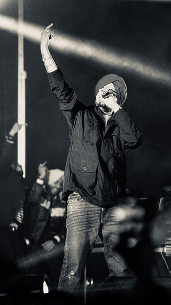 Sidhu Moose Wala Black, Live, Shows, Singer HD phone wallpaper