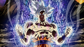 Ultra power, white hair, Dragon ball super, goku HD wallpaper