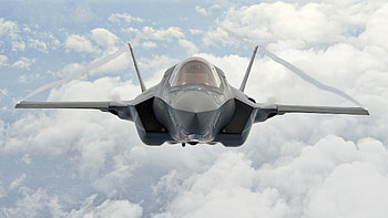 Lockheed Martin F-35 Lightning 2, planes, wings, sky HD wallpaper